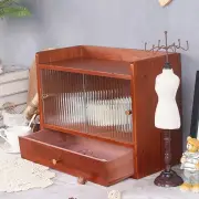 Storage Cabinet Vintage Tabletop Organizer for Pantry Living Room Condiments