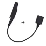 2Pin Walkie Talkie Cable Adapter K Head Plug For Baofeng BF-9700 A-58 UV-XR B