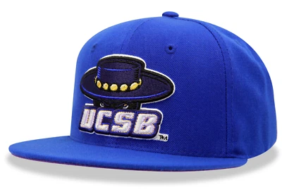 UCSB Santa Barbara UC Gauchos NCAA Flat Bill Snapback Ball Baseball Hat Cap