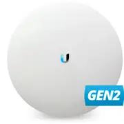 Ubiquiti airMAX NanoBeam 5AC, Compact, UISP-ready, 5 GHz, 10+ km link range, 450+ Mbps throughput, Easy Mountingr NBE-5AC-GEN2