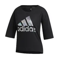 在飛比找PChome24h購物優惠-adidas T恤 Badge of Sport Tee 女