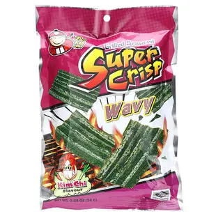 [iHerb] Tao Kae Noi Grilled Seaweed Super Crisp, Wavy, Kimchi, 0.84 oz (24 g)