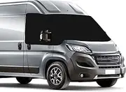 LCAUTFR Car Windscreen for Fiat Ducato Sun Protection Cover - Motorhome Wrap 600D Oxford Anti Frost Ice Waterproof