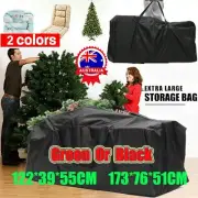 Storage Bag Black Extra Waterproof Large Christmas Cushion Tree Xmas Outdoor W&