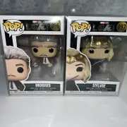 Funko Pop! Vinyl: Marvel - Mobius #896 And SYLVIE #897 In Protectors.
