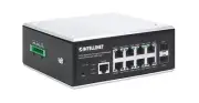 Intellinet 8-Port Industrial Gigabit Ethernet Layer 2+ Web-Managed Switch wit...