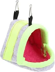 DRESSOOS Autumn and Winter Warm Cotton Nest Delicate Hamster Hideout Hamster Warm Bed Household Hamster Hideout Hamster Bed Sturdy Chinchilla House Hamster House Wear Hut Hamster Supply