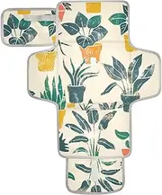 Reusable Baby Changing pad with Tissue Pocket Diaper mat Changing pad Travel Lightweight & Foldable Changing Station