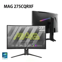 在飛比找蝦皮購物優惠-米特3C數位–MSI 微星 MAG 275CQRXF 240