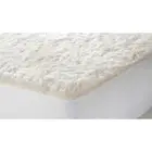 Jason King Bed Washable Underlays Australian Wool Mattress Topper Bedding 300GSM