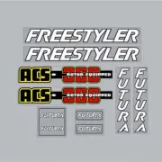 Futura - 1985 Freestyler with ACS decal set - Old School BMX