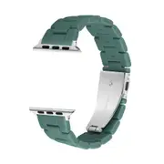 Candy Color Three Beads Watch Bracelet 22mm For Apple Watch 38/40/41MM Watch Band - Green