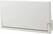 Nasta KS-TC02A-WH Entryway Storage Chair, Wall Mounted, White
