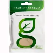 Gourmet Organic Fennel Ground 20g Sachet