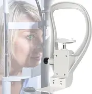 Accessories for Optometry Equipment, Support Lifting Forehead Support Chin Bracket, with Adjustment Knob, for Eyeglass Shops, Optical Centers