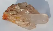 Rare Pink Quartz Crystal Beautiful Intergrown Cluster Reiki Healing Madagascar