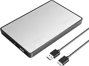 Orico 2588US3-V1-SV USB 3.0 External 2.5" SATA SSD HDD Hard Disc Drive Enclosure Silver