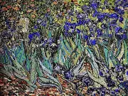 irises van gogh handmade mosaic by andonis