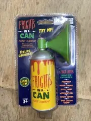 Halloween Frights In A Can Noise Maker NIP