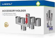 [LANMU] Docks Station Accessory Organizer Holders Compatible with Dyson V8,V7 Vacuum Cleaner (Grey,Pack of 2)