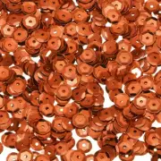Loose Sequins 4200Pcs Cup Embroidery Sequins for Crafts Sewing,Bronze
