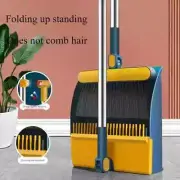Household folding broom broom dustpan set Soft brush whisk broom strip