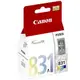 CANON CL-831 原廠彩色墨水匣CL831/iP1880 / iP1980/MP145/MX308/MX318/MP198