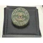 CHANEL Brooch Pin Coco Mark Green Pink New Limited Edition