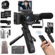 Digital Camera, Tripod with Remote Control Charging Handle, Vlog ‎V-CamPro-JP
