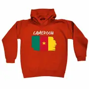 Cameroon Country Flag Nationality - Kids Children Hoodie