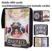 One Piece TCG Binder Premium leather Luffy Kaido wano gear 4 4 grid 400 cards