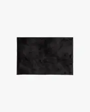 60' x 90' | Machine Washable Runner Rug | Kid & Pet Friendly | Indoor Rug | Ink Black Plush Rug | Ruggable