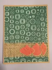 Christmas Holiday Ornament Greeting Card Kit - Materials to make 4 Cards!