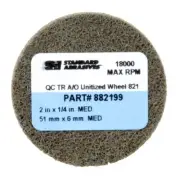 Standard Abrasives Quick Change TR A/O Unitized Wheel 882199, 821 2 in x 1/4 in