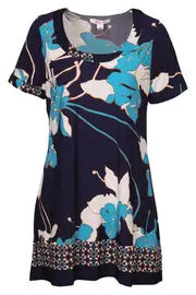 Jasmine Jersey Tunic--CLA-8816