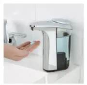 Hands Free Plastic Liquid Soap and Sanitizer Dispenser with Automatic Sensor