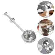 Powdered Sugar Shaker Ball Stainless Steel Dusting Bottle Brine Strainer