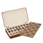 Aerin Enzo Travel Chess Set in Chestnut