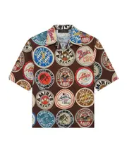 short-sleeved shirt M,XXL CHOCOLATE