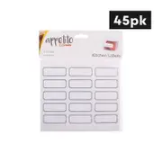 Appetito Labels Blank 45pk