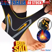 Ankle Brace Support Compression Sleeve Plantar Fasciitis Pain Relief Foot Wrap*