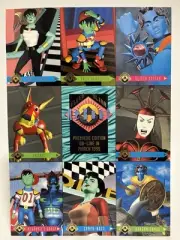 1995 Fleer Ultra ReBoot Promo Uncut Sheet + Sell Sheet NM/M CRISP VIBRANT