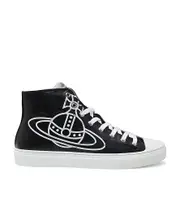 Plimsoll high-top sneakers 40 Black