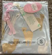 Peter Alexander Engout June Llama Easy Pant Pyjamas *NEW IN BAG* Small RRP $79