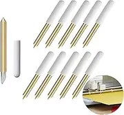 10PCS Premium Fine Point B lade for C r i c u t E x p l o re A ir/A ir 2/A ir 3/M a k e r 3 Mach ines for Precision Cutting in Crafting Projects (White)