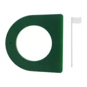 Indoor Golf Putting Cup Green Plastic Practice Hole for Golfers Aids Office