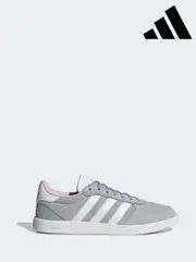 adidas Grey Chrome Breaknet Sleek Trainers (K96699) | $115