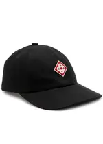 Casablanca Diamond Cotton-twill cap - Black ONE SIZE