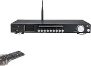 Bluetooth CD Playback, MicroSD/TF Card Player, WiFi Network/DAB/DAB+/FM Radio, with Intelligent Dual Alarm Clock Function
