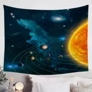 Space Art Solar System Tapestry